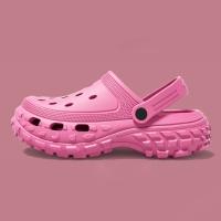 Sandalias De Plataforma Antideslizantes Para Hombres Y Mujeres Estilo Verano Tobilleras Cierre SLIP-ON Zapatos De Playa Al Aire Libre Y Domésticos - details 12