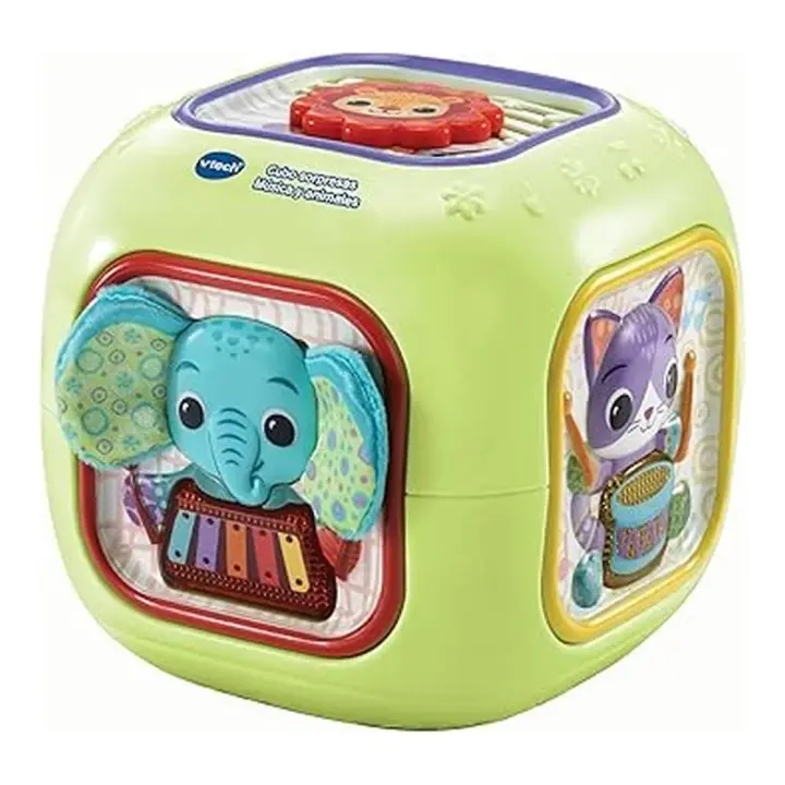 VTech - cubo sorpresas música y animales juguete 80-574122 - 1