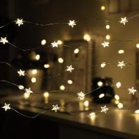 Luces De Navidad LED Estrelladas USB 60 Leds Decoración De Fiestas Y Bodas Para Jardín Y Habitaciones Luz Fairy Para Interior Y Exterior - details 2