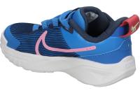NIKE | Deportiva Nike Star Runner 4 Infantil – Zapatilla Azul con Detalles en Rojo para Niño - Sneaker con Cierre de Cordones - Estilo Casual - Cómodas - Para el Día a Día - Modelo FB7578-400 - details 2