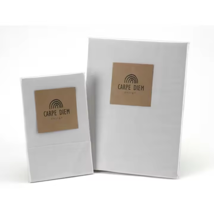 CARPE DIEM -Juego de Sábanas Algodón por Piezas. PUEDE MODIFICAR COLORES POR CHAT. Encimera, Bajera y Funda de Almohada. Desde cama de 90 a 200 metros. Extrasuave, Alta Calidad. - 1