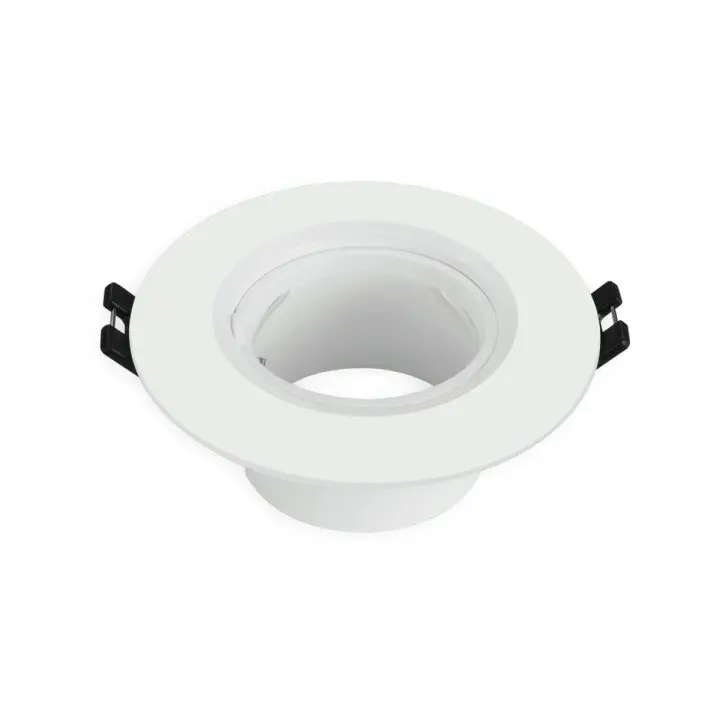 KIT ARO REDONDO MATEL FIXO BRANCO 90MM - 1