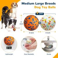 Juguete Para Morder De Goma Resistente Al Masticar Bola Interactiva De Entrenamiento Para Dientes De Los Perros De Alta Elasticidad Y Calidad - details 0