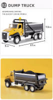 3 Pack De Camiones De Recogida De Basura Y Tanque De Aceite Para Niños Modelos Metálicos a Escala 1/50 Juguetes De Coche Con Acción De Retroceso - details 4
