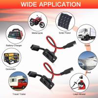 Conector Rápido SAE Harness Adaptador Macho a Hembra Cable De 1FT 12AWG Correa De Extensión SAE Para Componentes De Vehículos Eléctricos - details 5