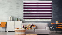 DECORBLIND  Estor Enrollable Noche y Día Premium – Estor Noche y Día con Galería Fácil Instalación Pared o Techo - Estor Ventana Doble Tejido – Estor Enrollable Día y Noche para Ventanas - Estor Mecanismo y Accesorios con Seguridad Infantil - details 0