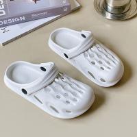 Sandalias De Moda Para Mujer Impermeables Zapatillas De Verano Exterior Plataforma Suave Suela Zapatos Para Jardín Interior Y Enfermería - details 4