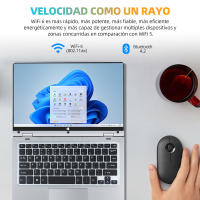 VANWIN Portátil de 11,6 pulgadas 8 GB DDR4 256 GB SSD, Pantalla táctil, (Procesador Intel Celeron N4020C hasta 2,0 GHz), Pantalla FHD de 1366*768, Toma de auriculares de 3,5mm, USB 3,0*2, Tarjeta TF (Micro SD)* 1, Mini HDMI, 360 Grados Portátil Plisado - details 5