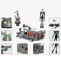 Juego De Construcción De Terror Para Halloween Con Jack Y El Alcalde De La Ciudad De Halloween 324 Piezas Regalo Para Niños - details 2