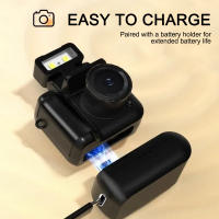 Nueva Mini Cámara Reflex Micro CMOS Con Flash Y Base De Batería Grabadora De Video Portátil DV 1080P Con Pantalla LCD - details 6