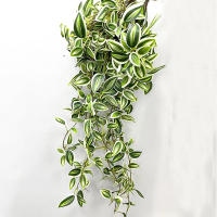 Kahaul Planta Artificial De Uva 75CM Hojas De Vino Falsas Hechas De Seda Para Decoración De Hogar Jardín Boda Vino Enredadera Verde - details 0