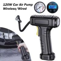 Bomba de Aire Portátil  120W Inalámbrica/Cableada Inflador de Neumáticos Digital para Coche Bicicleta Bolas Tipo de Enchufe: PUMPS - details 16