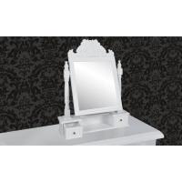 vidaXL Tocador con espejo abatible rectangular de MDF - details 1