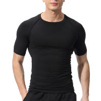Camiseta Deportiva Para Hombre Secado Rápido Manga Corta Camiseta De Entrenamiento Fitness Compresión Running Rashguard Camiseta Deportiva Primavera Verano Polyester - details 1