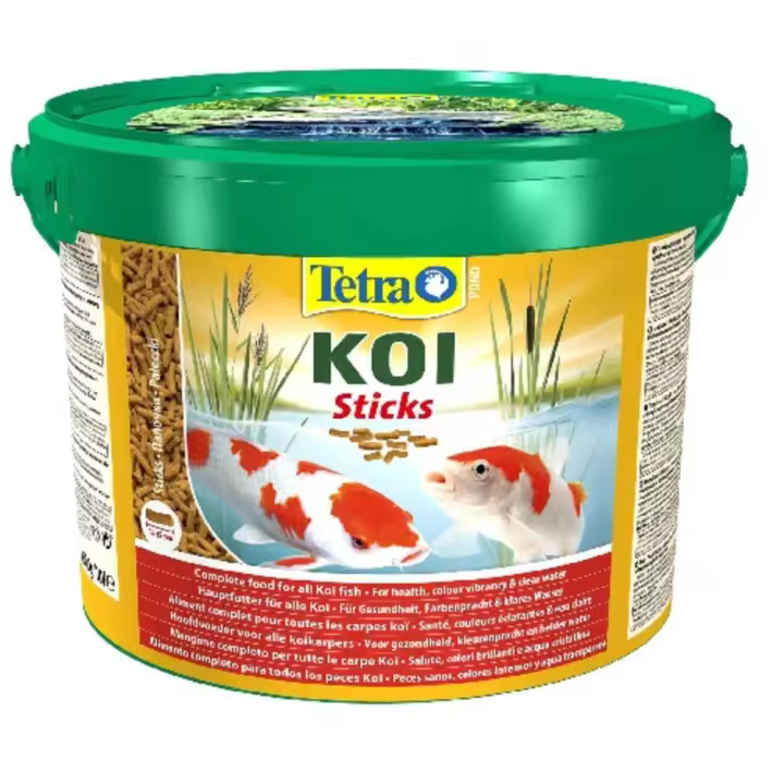 TETRA POND KOI STICKS, Alimento para Carpas, 10 L - 1