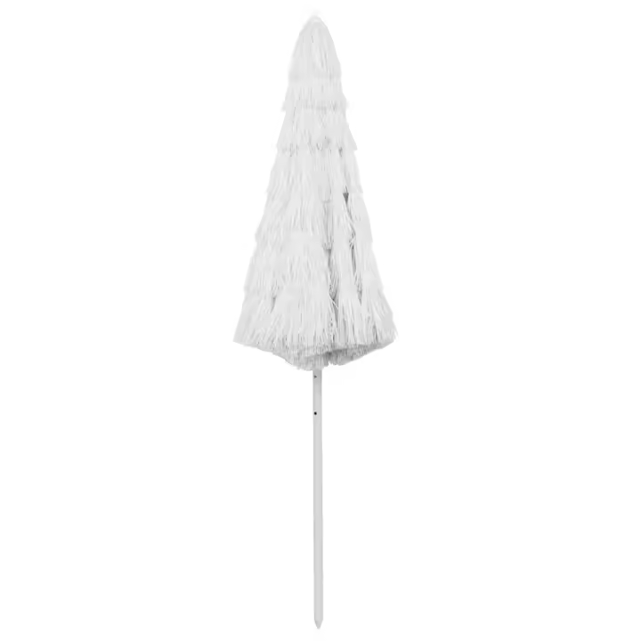 Sombrilla de Playa Hawaii Blanco 300 cm - 1