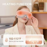 Masajeador de ojos con función de calentamiento, venda de ojos con música bluetooth, masaje de músculos oculares, con 5 modos de masaje y regalos de cuidado ocular con diseño plegable de 180 ° para amigos, madres y padres. - details 0