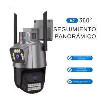 Cámara de Vigilancia IP para Seguridad con Enlace de Bola, 3MP, Audio Bidireccional, Visión Nocturna, Rotación Horizontal y Vertical, Alarma, Almacenamiento hasta 128GB, Monitoreo Remoto, Resistente a Rayos, Impermeable IP66 para Interior y Exterior - details 2