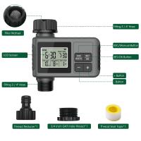 Timbre De Agua Automático Insoma Sistema De Riego Inteligente Con Pantalla LCD IPX7 Para Jardín Equipo De Programación De Rociador - details 3