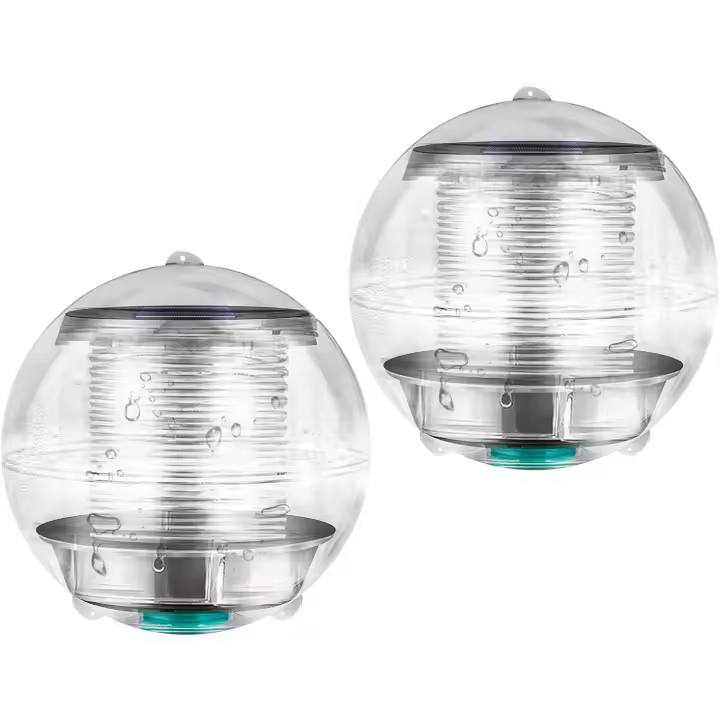 Tienda BIT Luces Solares Flotantes para Pool - Cambio de Color - Alta Calidad - Tamaño 8x8 Cm - 1