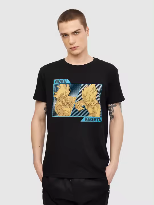 Lleva tu pasión por Dragon Ball a otro nivel con esta camiseta con estampado oficial INSIDE - 1