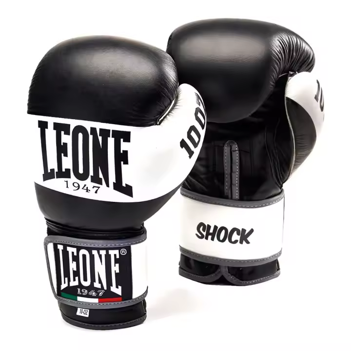 Leone1947 Guantes De Combate Shock Negro Adulto - 1