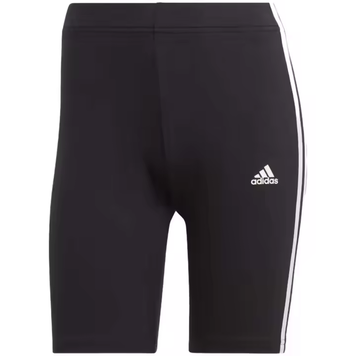 Pantalon Corto Adidas 3 Stripes para mujer en color negro - 1