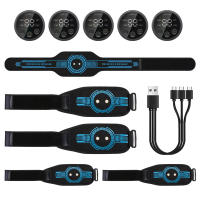Cinturón De Estimulación Muscular EMS Para Adelgazamiento Y Modelado Corporal En Casa Y Gimnasio Para Hombres Y Mujeres Con 10 Modos Y 39 Niveles De Intensidad Azul USB Recargable Sin Necesidad De Hojas De Gel - details 4