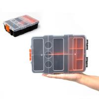 Caja De Herramientas Portátil De Plástico Para Almacenamiento De Piezas Combinación De Grillas Caja De Almacenamiento De Tornillos Y Reparación De Herramientas - details 5