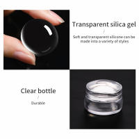 Kit De Estampado De Uñas Con Molde De Silicona Gel Y Cuchilla Herramientas De Manicura DIY Arte De Uñas Accesorios De Uñas - details 3