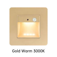 Detector De Movimiento PIR Sensor LED Para Escaleras Inducción Infrarroja Luz Humano Bajo Techo Decoración Dormitorio - details 30