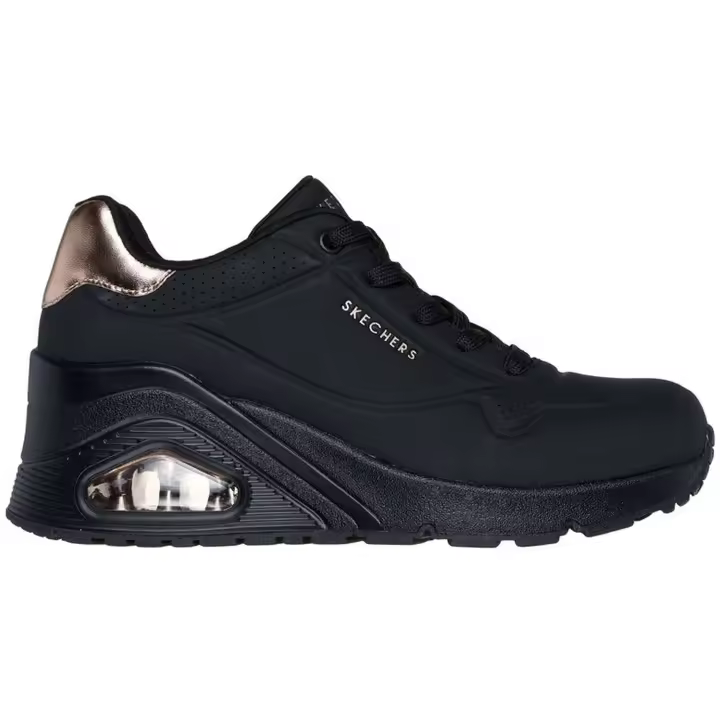 Zapatillas Skechers Uno Wedge para mujer en color negro - 1