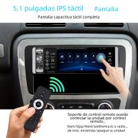 Podofo Reproductor Multimedia Para Coche 1 Din CarPlay MP5 Android Auto Stereo Bluetooth FM RDS Con AI Voice Control 5.1'' Pantalla - details 6