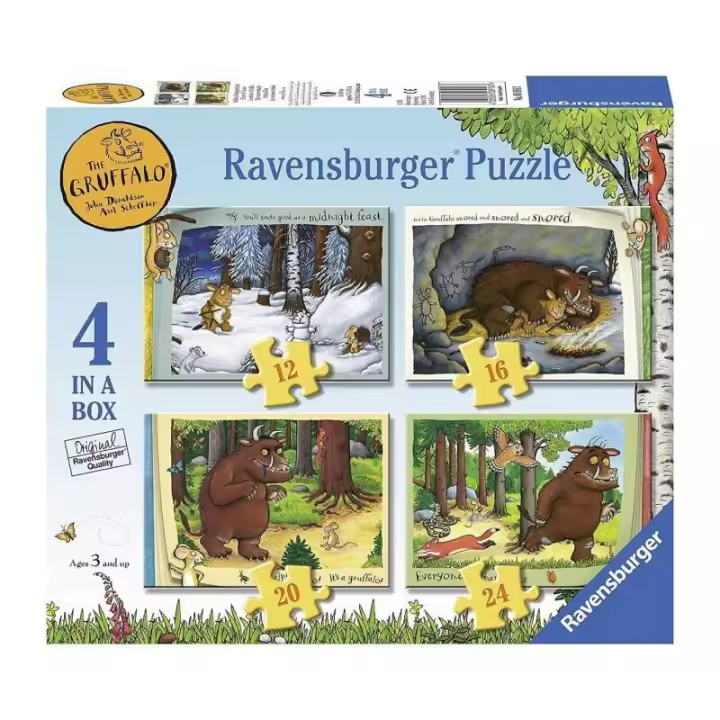 PUZZLES PROGRESIVOS Gruffalo de Ravensburger - 1