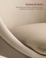 Taburete de Bar, Juego de 2, Regulable en Altura, Giratorio 360°, Silla de Cocina con Respaldo, Base de Acero, Reposapiés, para Mostrador y Comedor - details 18