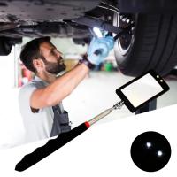 Espejo De Inspección 360° Con Luz LED Y Mango Telescopio Herramientas Mecánicas Para Reparación Espejo Telescopio De Acero Inoxidable - details 2