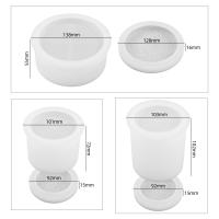 Molde De Silicona Para Vela De Gypsum Form DIY Hecho a Mano Irregular Aroma Para Cemento Platería Caja De Joyas Moldes Decorativos - details 6
