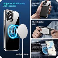 FUNDA MAGSAFE COMPATIBLE PARA IPHONE 15/14/13/12/11 - CARCASAS ANTIGOLPES CONTRACAIDAS TRANSPARENTE - details 3