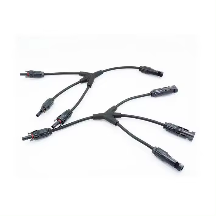 Plusenergy - Juego de Conectores MC panel solar PV 3N1 Flex con cable - 1
