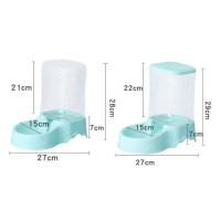 Dispensador Automático De Alimentos Para Perros Y Gatos 3.8L Material PP Tazón De Agua Y Alimentos Para Mascotas Grandes - details 1