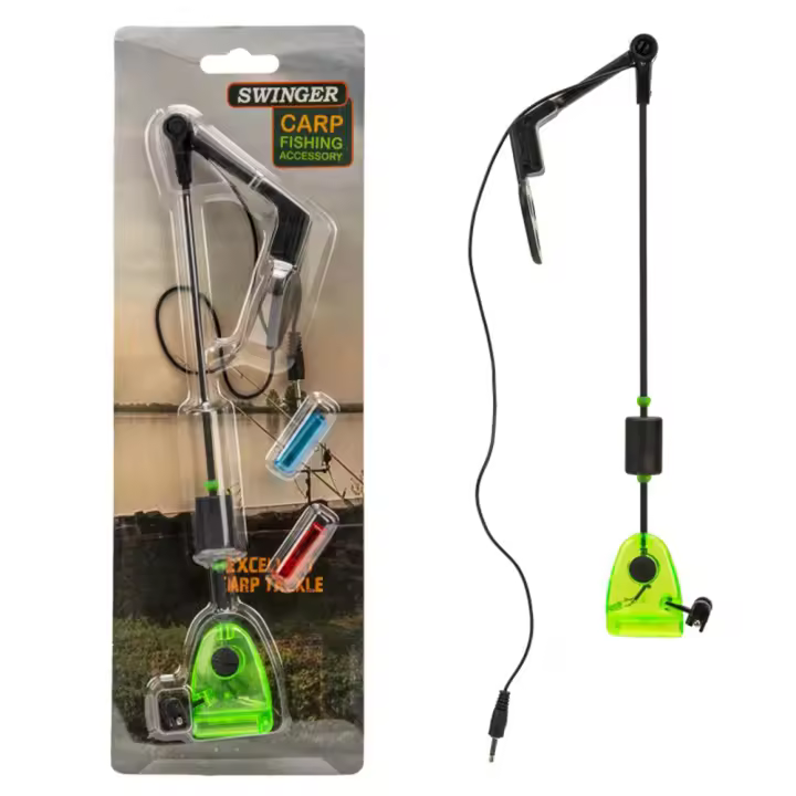 Alarma De Pesca GIYO 1Pcs Conjunto De Cadena De Acero Y Aluminio Indicador De Mordida Para Pesca En Río Herramientas De Pesca - 1