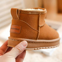 Botas De Nieve Para Niños Y Niñas Antideslizantes Resistentes Al Desgaste Con Pelo Cálido Suela Gruesa Y Suave Para Invierno - details 18