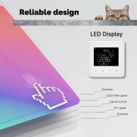 Termostato WiFi Tuya Controlador De Temperatura De Habitación Para Calefacción De Suelo Eléctrico Y Agua Calentador De Gas Compatible Con Alexa Y Google Home - details 5