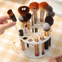 Caja Organizadora Multifuncional Grande Para Brochas Y Maquillaje Almacenamiento Para Lápices Y Herramientas De Cosméticos - details 0