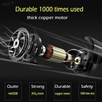 Compresor de aire portátil para automóvil, bomba de inflado de neumáticos digital con lámpara LED, compresor de compresión para coche y motocicleta - details 1
