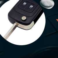 Ociodual Carcasa Llave de Mando 3 Botones Compatible con Opel Astra Insignia Zafira, Funda Rígida Shell Case Cover - details 5