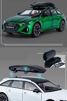Modelo De Coche De Lujo Audi RS6 1:24 En Aleación Avant Estación Wagon Con Sonido Y Luz Juguete De Metal Para Niños Regalos - details 6