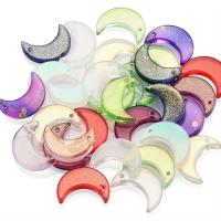 10 Piezas De Hueso De Luna Transparente Hecho a Mano Para DIY Pulsera Collar Joyería De Oídos Accesorios De Material De Vidrio - details 1