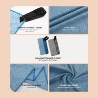 Toalla De Gimnasio De Microfibra Para Secado Rápido Plata ION OdorFree Absorbente Para Sudoración Durante El Entrenamiento - details 6