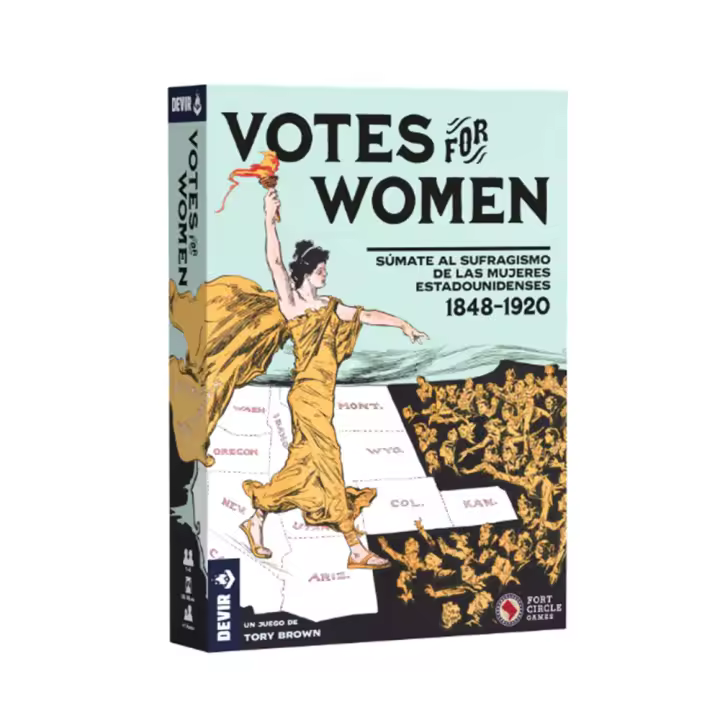 VOTES FOR WOMEN - Nuevo a estrenar - Devir - Juego de Tablero - 1